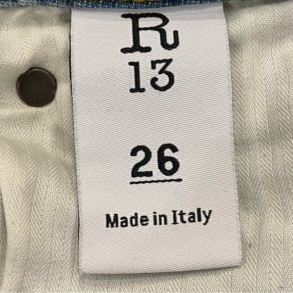 R13 Kick Fit Drew Stretch Women’s Jeans Size 26 - Picture 10 of 16